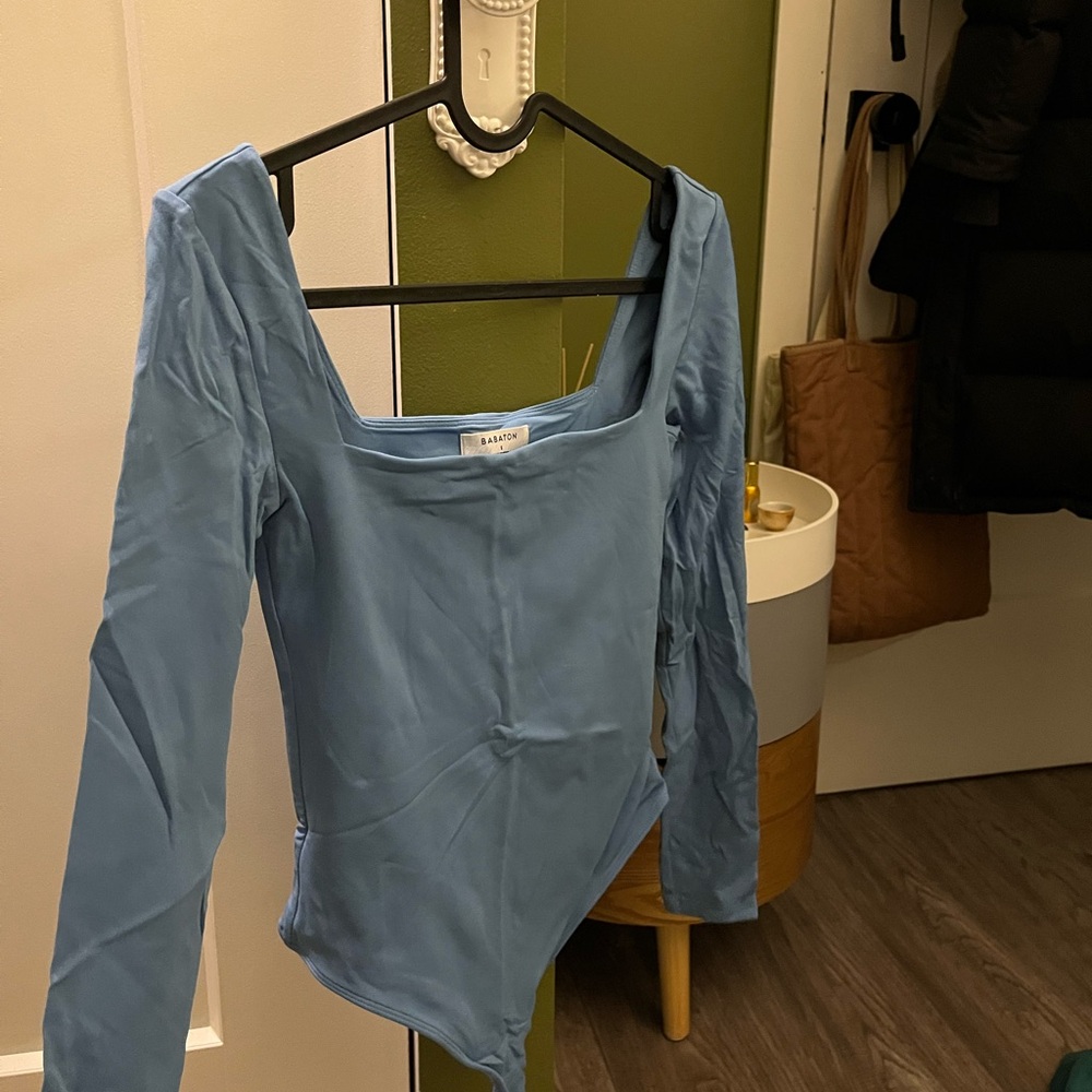 Aritzia Babaton Longsleeve Contour Bodysuit